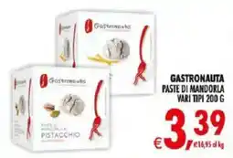 Deco Iperstore Gastronauta Paste di Mandorla offerta