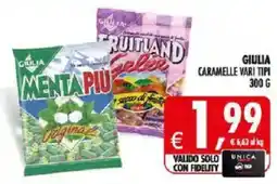 Deco Iperstore GIULIA CARAMELLE VARI TIPI offerta