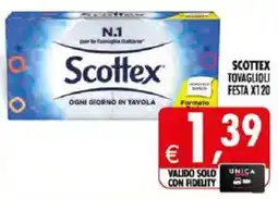 Deco Iperstore Scottex tovaglioli offerta