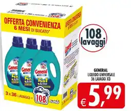 Deco Iperstore General Liquido Universale offerta