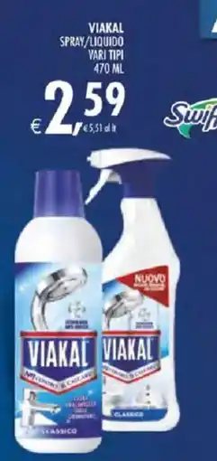 Deco Iperstore Viakal spray/liquido offerta