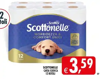 Deco Iperstore Scottonelle carta igienica offerta