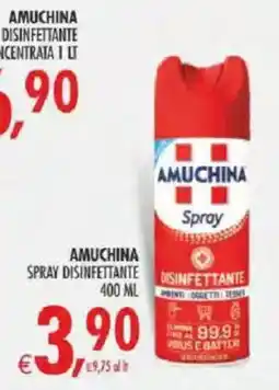Deco Iperstore AMUCHINA SPRAY DISINFETTANTE offerta