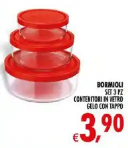 Deco Iperstore BORMIOLI CONTENITORI IN VETRO GELO CON TAPPO offerta