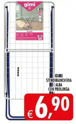 Deco Iperstore GIMI STENDIBIANCHERIA ALBA CON PROLUNGA offerta