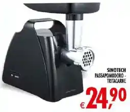 Deco Iperstore SINOTECH PASSAPOMODORO - TRITACARNE offerta