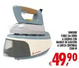 Deco Iperstore SINGER FERRO DA STIRO offerta