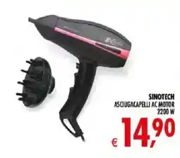 Deco Iperstore SINOTECH ASCIUGACAPELLI AC MOTOR offerta