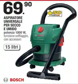 Brico OK ASPIRATORE UNIVERSALE PER SECCO E UMIDO BOSCH offerta
