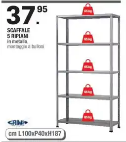 Brico OK SCAFFALE 5 RPIANI GRIMP offerta