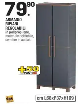 Brico OK ARMADIO RPIANI REGOLABILI offerta