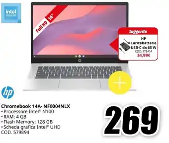 Chromebook 14A- NF0004NLX