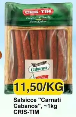 Mix Markt Salsicce Carnati Cabanos offerta