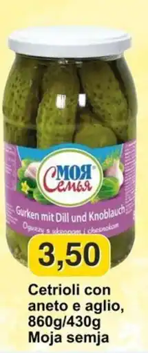 Mix Markt Cetrioli con aneto e aglio offerta