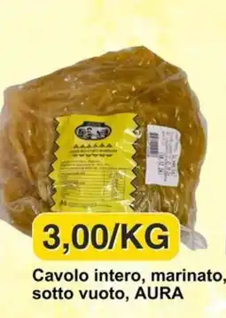 Mix Markt Cavolo intero, marinato, sotto vuoto, AURA offerta