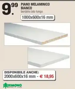 Brico OK PIANO MELAMINICO BIANCO offerta