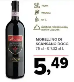Todis Morellino di Scansano DOCG offerta