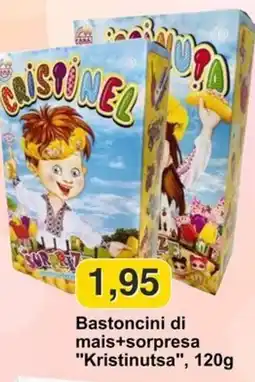Mix Markt Bastoncini di mais+sorpresa "Kristinutsa" offerta