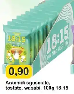 Mix Markt 18:15 Arachidi sgusciate, tostate, wasabi offerta
