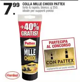Brico OK Colla Mille Chiodi Pattex offerta
