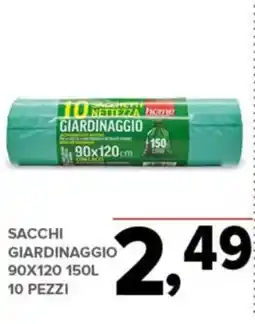 Todis SACCHETTI NETTEZZA home GIARDINAGGIO offerta