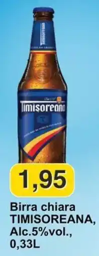 Mix Markt Birra chiara TIMISOREANA offerta