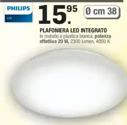 Brico OK PLAFONIERA LED INTEGRATO offerta