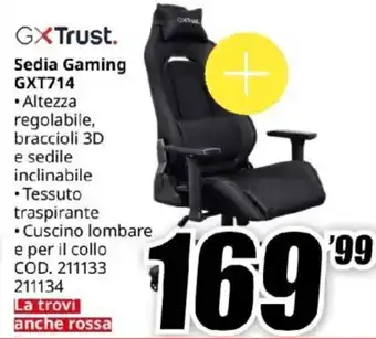 GXTTrust. Sedia Gaming GXT714