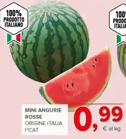 Todis MINI ANGURIE ROSSE ORIGINE ITALIA I^CAT offerta