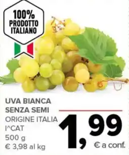 Todis UVA BIANCA SENZA SEMI offerta