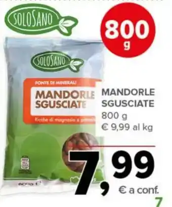 SOLOSANO MANDORLE SGUSCIATE
