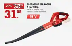 Brico OK Soffiatore per foglie a batteria Einhell offerta