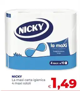Pilato NICKY La maxi carta igienica offerta