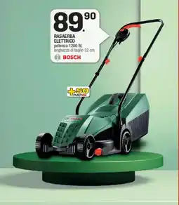 Brico OK Rasaerba elettrico Bosch offerta