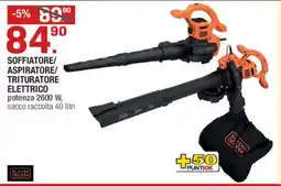 Brico OK Soffiatore/Aspiratore/Trituratore Elettrico offerta