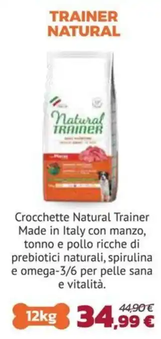 Crocchette Natural Trainer