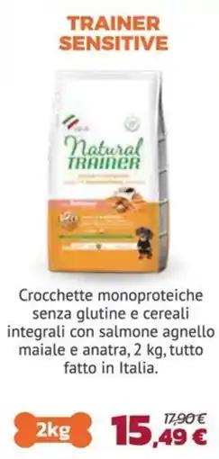 Joe Zampetti Natural Trainer Trainer Sensitive offerta