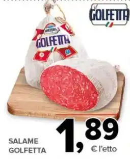 Todis Salame Golfetta offerta