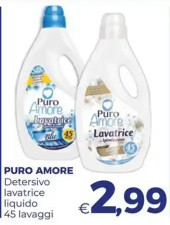 Puro Amore Detersivo lavatrice liquido