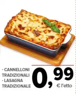 Todis CANNELLONI TRADIZIONALI - LASAGNA TRADIZIONALE offerta