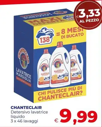 Detersivo lavatrice liquido Chanteclair