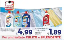 Pilato Detersivo lavatrice liquido OMINO BIANCO offerta