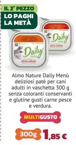 Joe Zampetti Almo Nature Daily Menù offerta