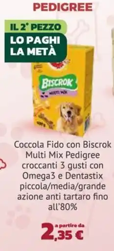 Joe Zampetti Biscrok Multi Mix Pedigree offerta