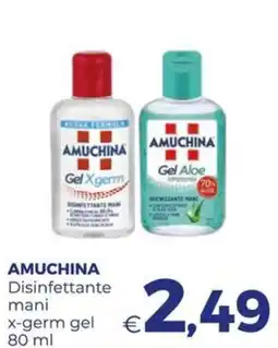Pilato AMUCHINA Disinfettante mani x-germ gel offerta