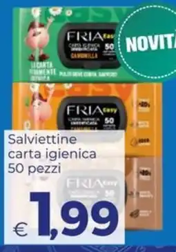Pilato Salviettine carta igienica FRIA easy offerta