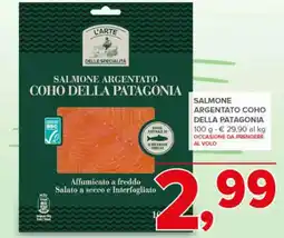 Todis L'ARTE DELLE SPECIALITÀ SALMONE ARGENTATO COHO DELLA PATAGONIA offerta