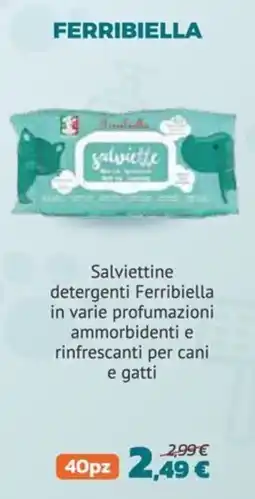 Joe Zampetti Salviettine detergenti Ferribiella offerta
