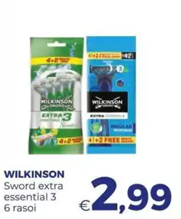 Pilato WILKINSON Sword extra essential 3 offerta