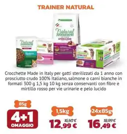 Joe Zampetti Crocchette Natural Trainer offerta